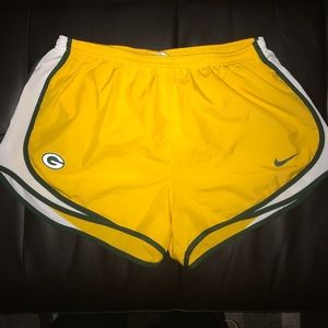 Nike Shorts - Green Bay Packers Nike Dri Fit Women’s Shorts Nike Shorts - Green Bay Packers Nike Dri Fit Women’s Shorts